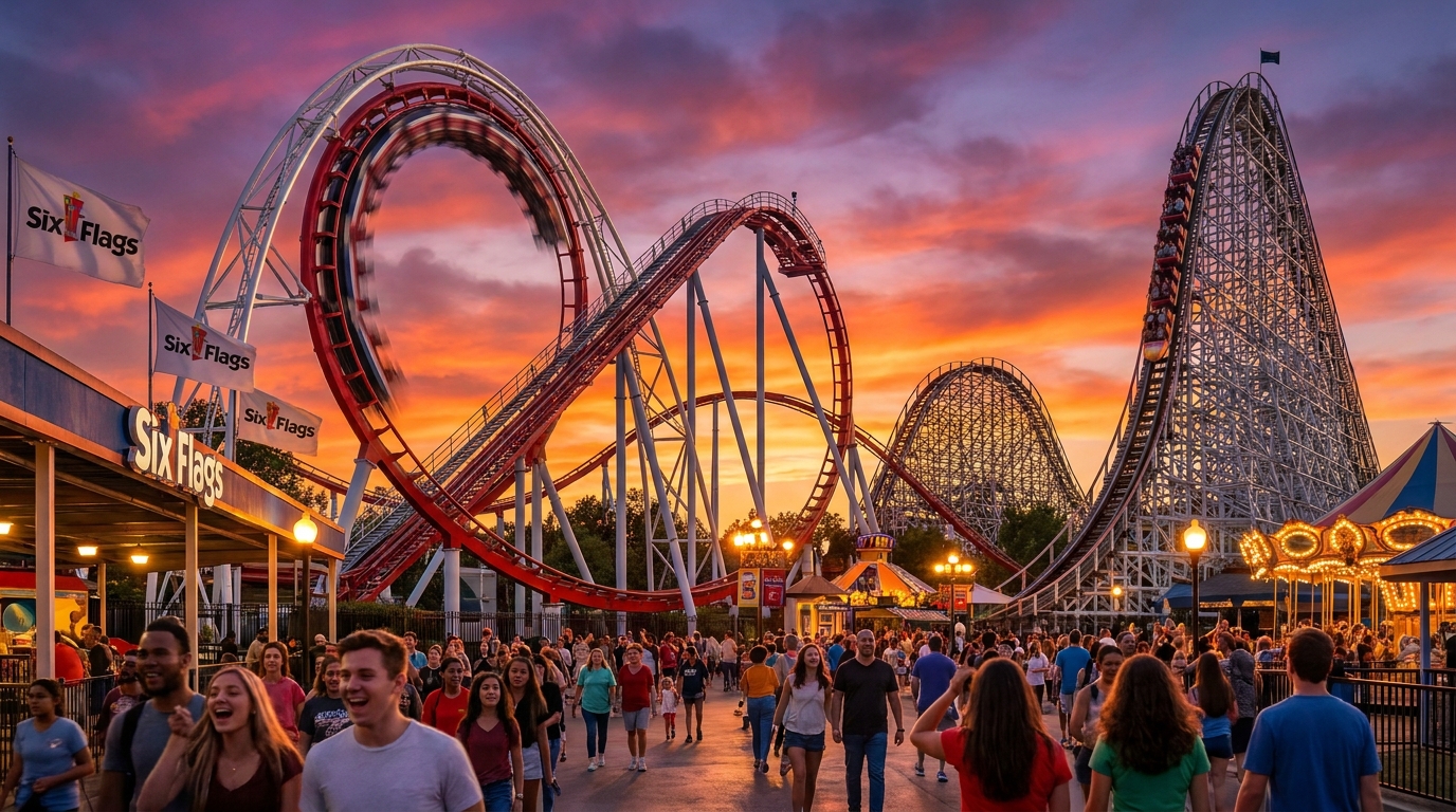 six flags