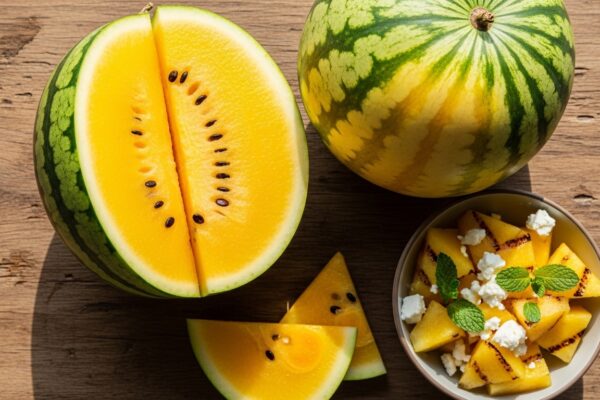 yellow watermelon
